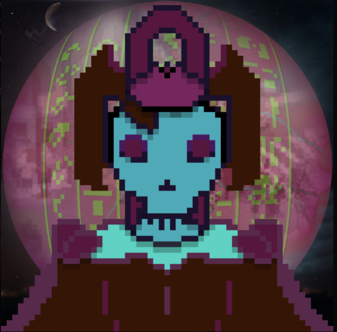 DJ_3094's tweet photo. Simply awed by my #BitDaemon! Look at his rare Goth mouth and headpiece, animal nose, shocked eyes and haltered clothes!
@BitDaemons https://t.co/pJwmbcc5yI