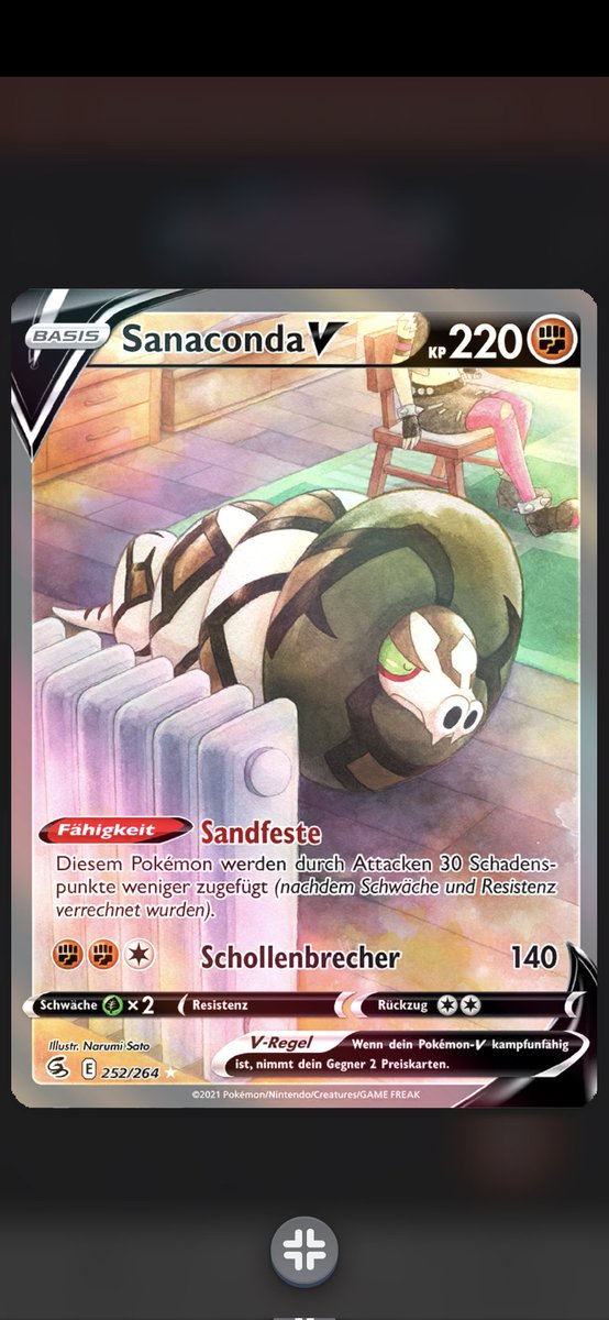 IKAY_SP's tweet photo. Türchen Nr. 22
Sanaconda V und Reverse Holo Servol
Ein schönes Artwork!
#Fusionsangriff #Adventskalender https://t.co/gnlMQqQAR0