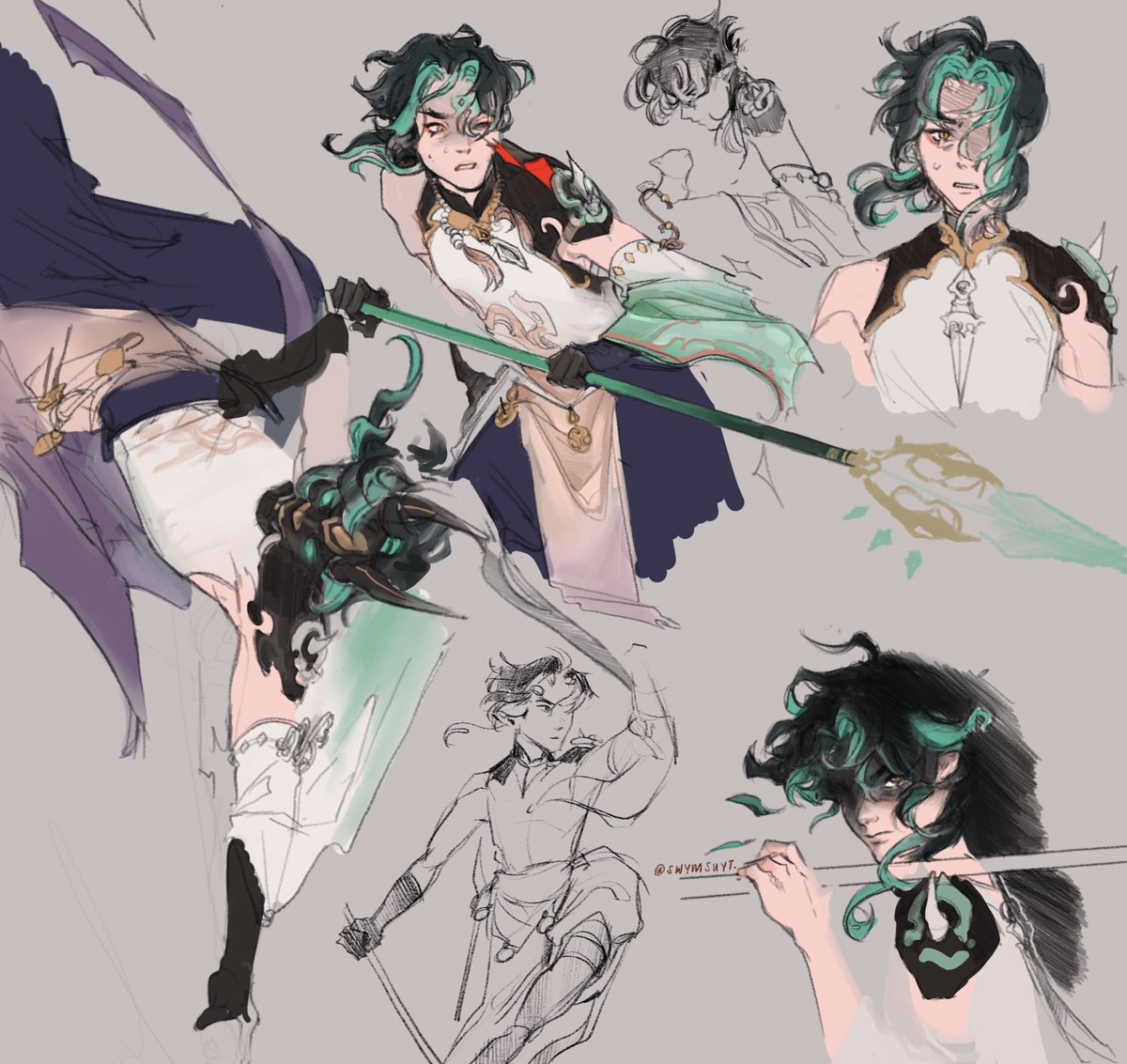 swymsuyt's tweet photo. i forgot tagging was a thing #GenshinImapct #xiao #原神 https://t.co/80qnvHhHnt