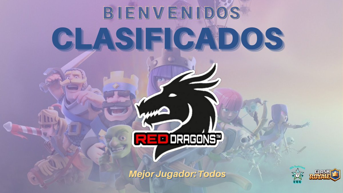 #CR | 🔰Presentaciones (5/32) 🔰

Después de haber demostrado su nivel como equipo durante la fase de grupos, les damos la bienvenida a los play off a <a href="/ReDragons01/">Red Dragons</a>
 ¿Seguirán demostrando su nivel?