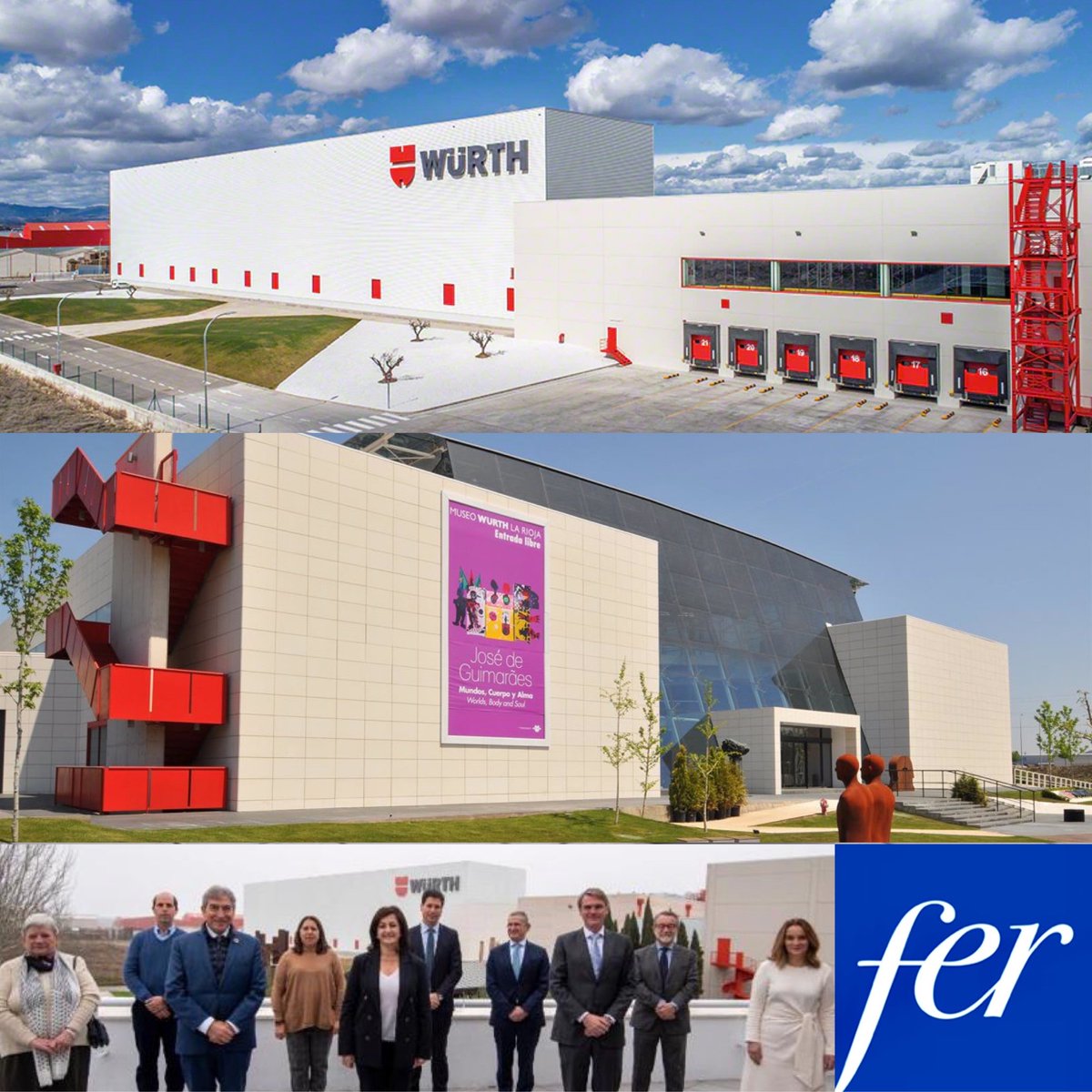 #Würth convierte a El Sequero en su principal centro logístico de España. La empresa ha firmado hoy la adquisición de casi 60.000 metros cuadrados al SEPES.