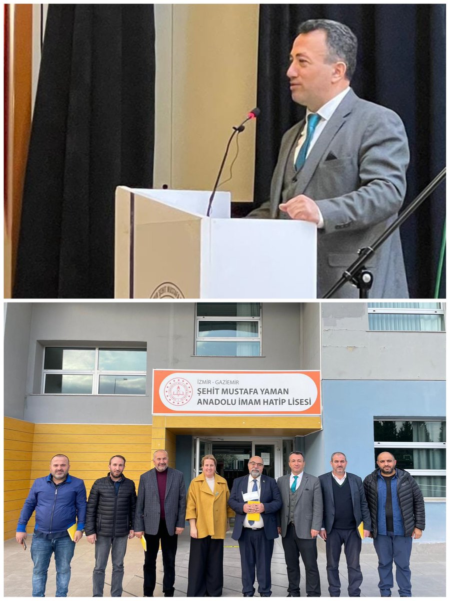 izmirdinogretim's tweet photo. Hz Mevlana'yı, Gaziemir Ş.Mustafa Yaman Aihl idarecisi, öğretmen ve öğrencisi; Kıymetli Hocamız Veysi Dörtbudak ve Sn Vekilimiz Cemal Bekle Bey ve Kur'an'a Hizmet Derneğimiz ile anlamak,anmak.. Ne güzel bir mutluluktu.
Teşekkürler, Tebrikler.
@yilmaznazif @MucahitYentur https://t.co/jqLv7jgB2o