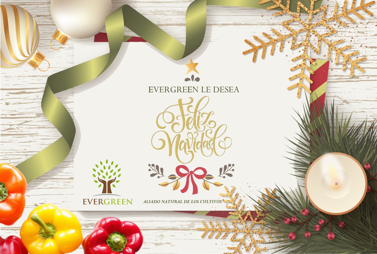 evergreennutri1's tweet photo. FELIZ NAVIDAD!!!

Ya está aquí la Navidad y desde Evergreen le deseamos a todos felices fiestas.

#Evergreen, #Nutriciónvegetal, #organicfarming, #ResiduoCero, #ecológico, #agricultura, #agriculto, #agricultora, #jovenesagricultores, #feliznavidad🎄 https://t.co/WpvNk9EpS9