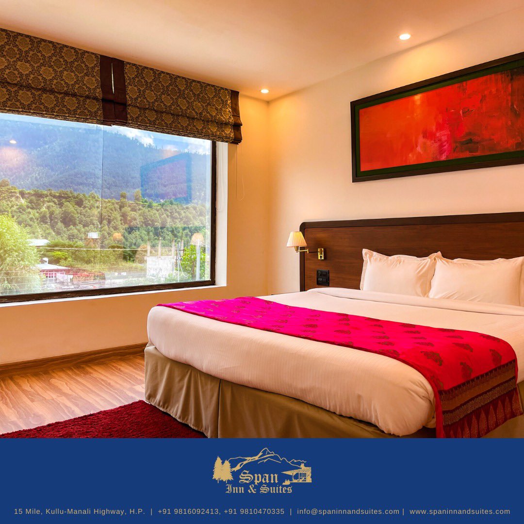 span_inn's tweet image. Wake up to see the beauty of the great  Himalayas right from your bed @ Span Inn &amp;amp; Suites, Manali.

spaninnandsuites.com

#familyvacation #familytime #spaninnandsuites #manali #hospitality #thehimalayas #himachalpradesh #himachalpradeshtourism