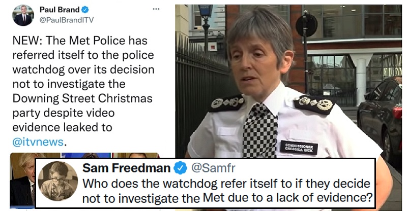 The Met Police referring the Met Police to the police watchdog went really meta.
thepoke.co.uk/2021/12/22/met…