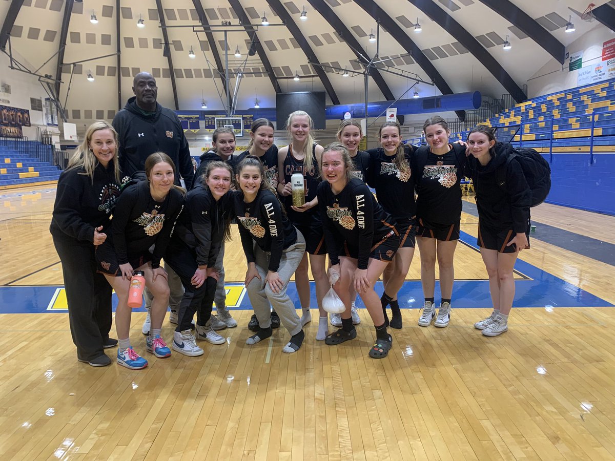 CoachMatthewsBB's tweet photo. 2nd Place in the Lady Badger Prescott Tourney. Thank you for hosting. Thank you parents and coaching staff. So proud of this team! We fought hard to the very end! Allison Saunders awarded All Tournament Player @saunders_cv #All4One #GoYotes #PlayLikeChampions @TruFrey https://t.co/rDk4UHA4tn
