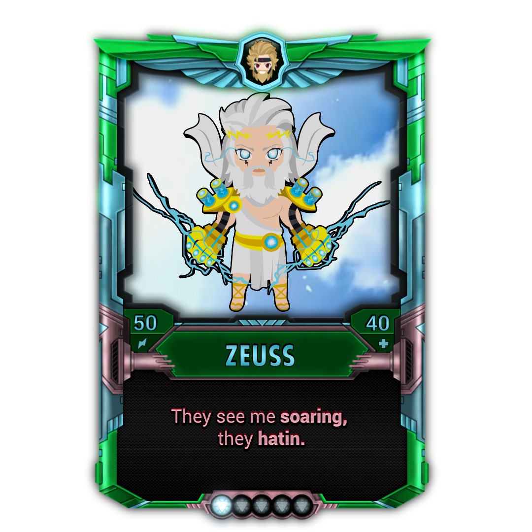 WynpasNFT's tweet photo. 🎅 #WAX Adventcalendar #NFTGiveaway 2⃣2️⃣🎅

Christmas comes to you 🎅❤️🎄
Win this Zeus 

For entry:
1⃣ Follow @godsnlegends &amp; @WynpasNFT
2⃣ ❤️ &amp; RT
3⃣ Tag Friends

 ⏰Ends in 24h ⏰

#NFT #NFTGiveaways #nftcollector
#Advent #Calendar https://t.co/H7ldyJnkjP