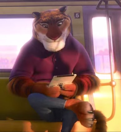BlakeBrinkley31's tweet photo. Listen, if #Zootopia thought me anything it wasn’t to judge. #TigerDaddy https://t.co/857EVP0UCU
