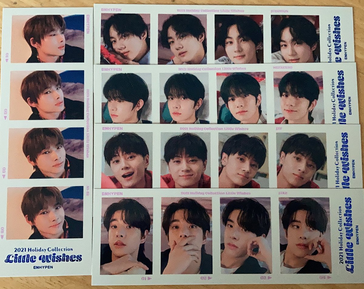 ENHYPEN 1st Anniversary ヒスン トレカ ENHYPEN ENniversary 1st set photocard 3周年 ENHYPEN ヒスン 1st