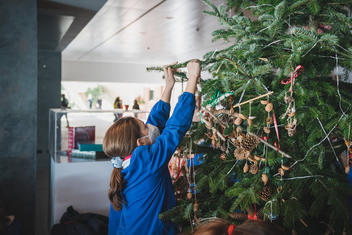 maggiomusicale's tweet photo. Alcuni scatti dei dodici alberi, offerti dal Giardino #Torrigiani (che fornisce anche gli altri decori natalizi nel foyer), addobbati da circa 800 bambini di 38 classi di 14 scuole primarie di Firenze. 1/2 https://t.co/0pWwgBmIFu
