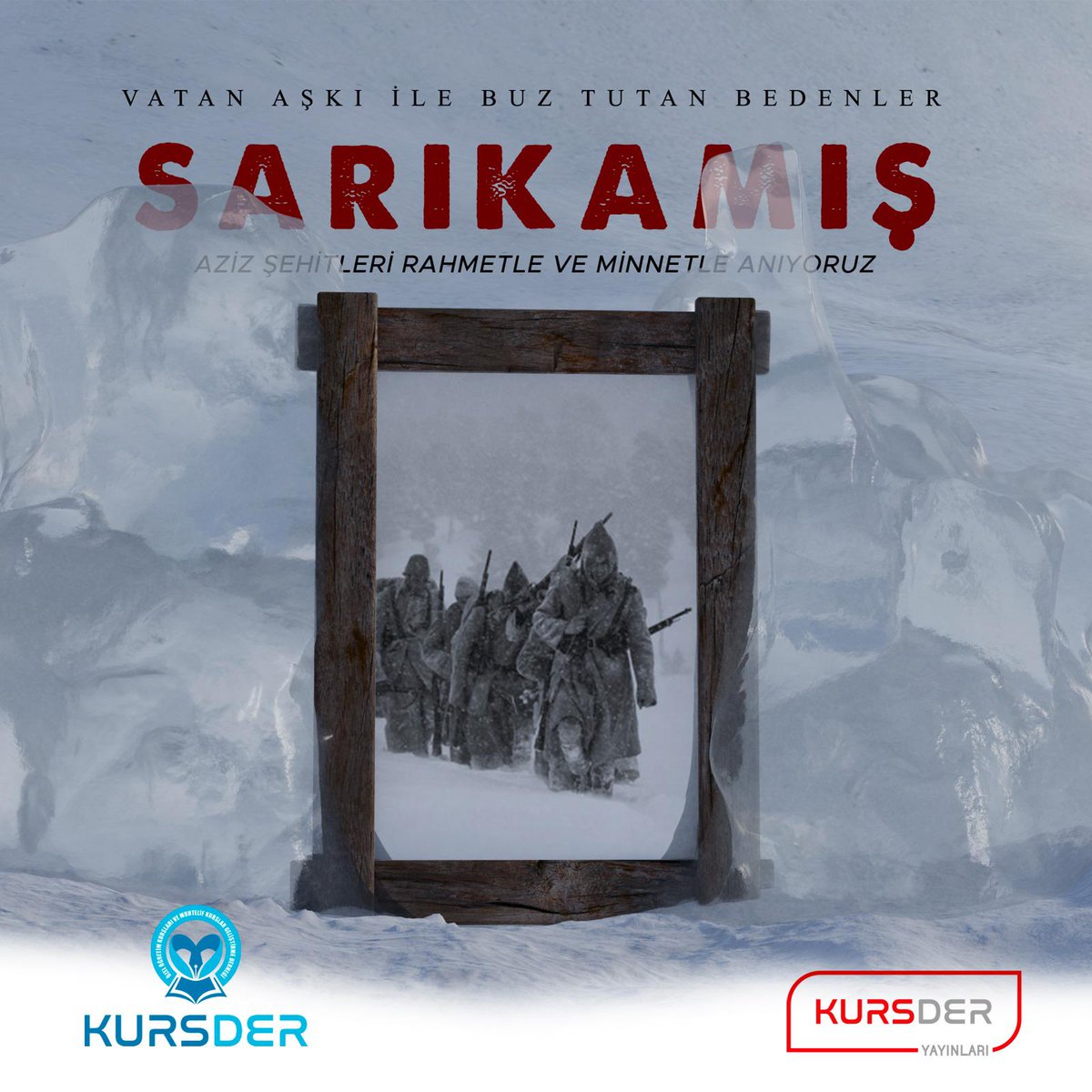 Bize soğuk topraklar bırakmamak için onlar üşüdüler. Ruhları şad olsun.

#Sarıkamış