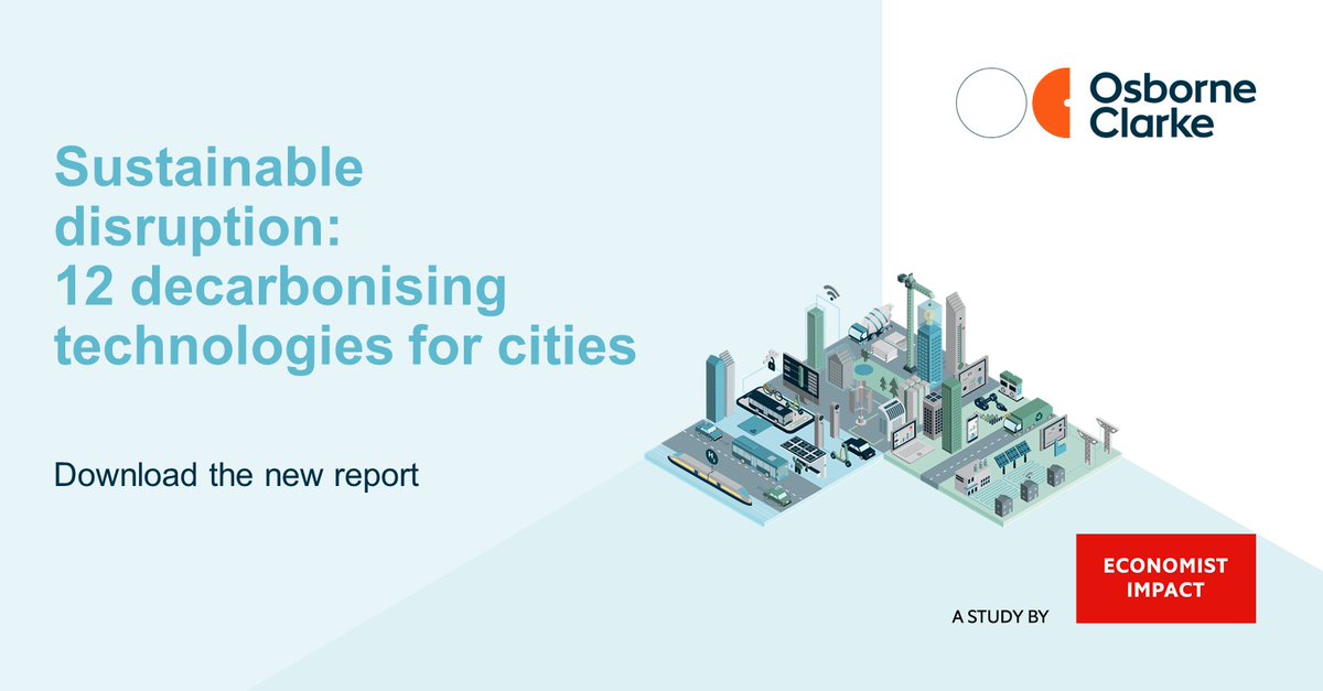 OsborneClarke's tweet photo. #Decarbonisingtech isn't just good for the planet. It will contribute to cleaner air, lower energy bills, and job creation. And for your business, the right investment offers even more lucrative benefits…
Download: https://t.co/4G9ptiYXDM
#Decarbonisation | @economistimpact https://t.co/Rn6cfRKkqR