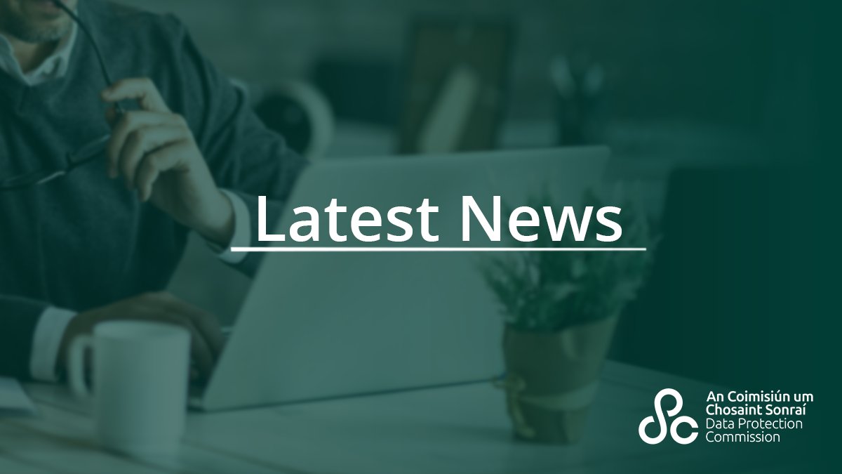 DPCIreland's tweet photo. Latest News: Data Protection Commission welcomes latest successful prosecutions of marketing offences https://t.co/JIsPUxBIF6 https://t.co/FxQeh2pMMA