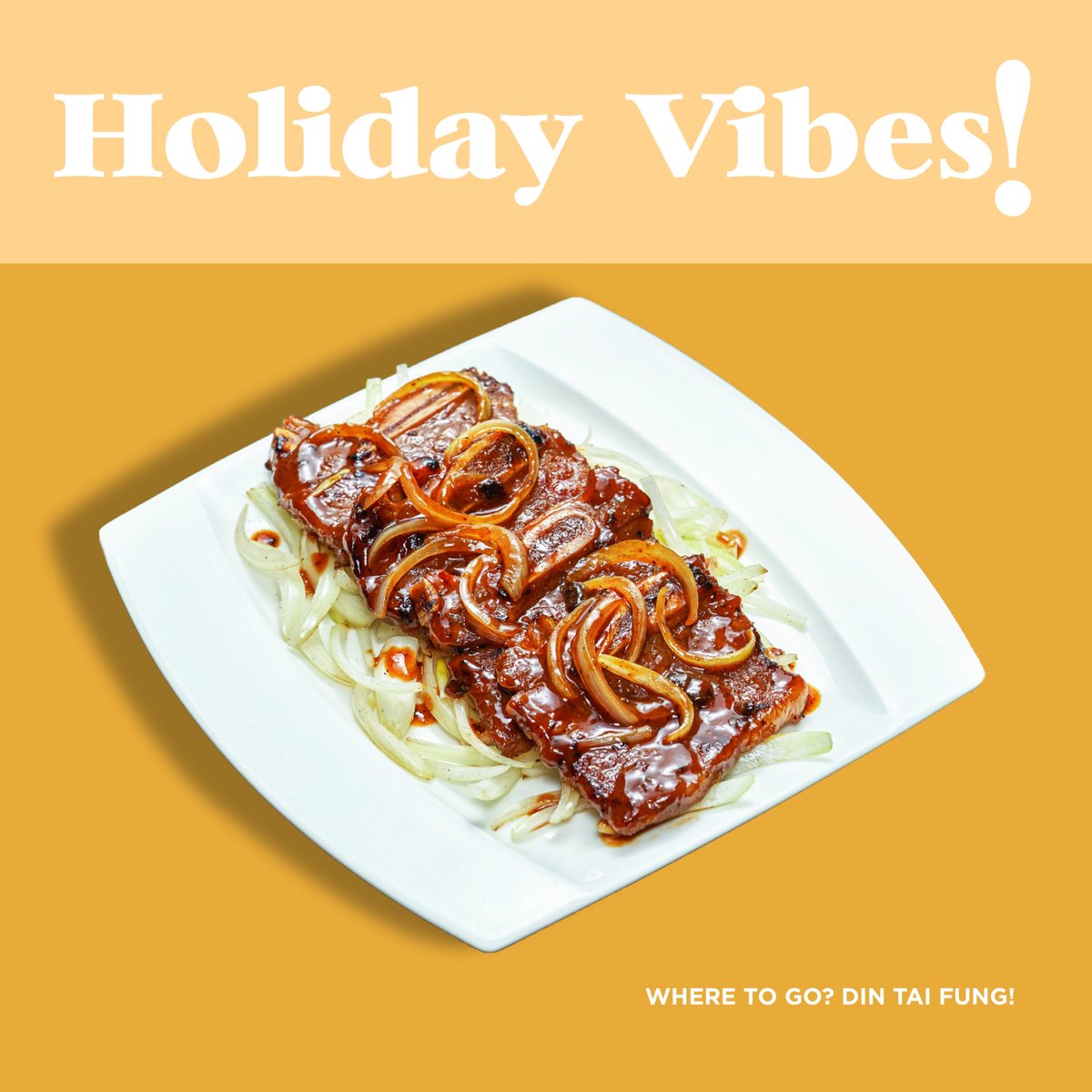 Let’s give an extra special celebration as an expression of love towards yourself for all the heart-work you’ve done this year!💛💛

Let’s head to Din Tai Fung and enjoy heavenly delicious meal!🤤🤤