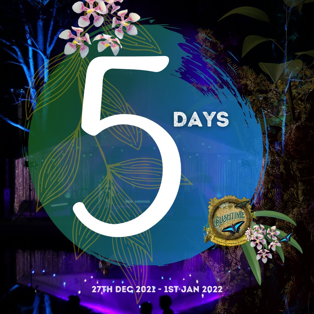 Woodfordia's tweet photo. Just 5 days to go before we are celebrating with you all at #Bushtime. We can't wait to gather with you, our volunteers, stallies, artists & presenters for all of the magic of Summer. If you haven't yet, join us via the link in bio. #greatoutdoors #livemusic #thisisqueensland https://t.co/37fiuxBvUL