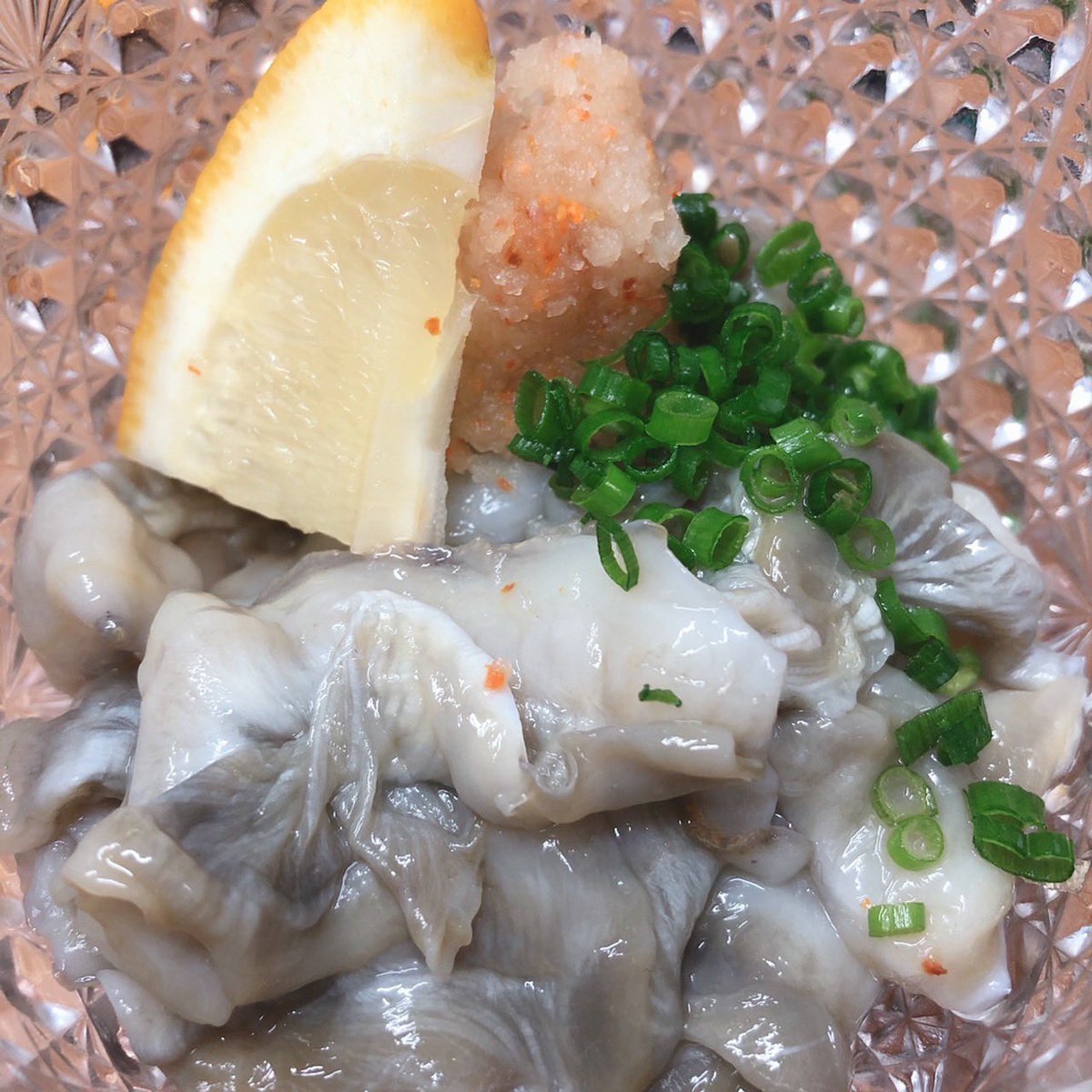 Chofuku2021's tweet photo. 四季楽長福です😊‼︎

たいらぎの貝ひもポン酢

食感がシャキッとしてて
酒のアテにばっちりです👍

ナマコに次ぐ酒飲みの食物（笑）

#たいらぎ　#貝ひも
#ポン酢は飲み物 

熊本県熊本市中央区白山2丁目7-25
☎︎096-288-0293

#長福　#白山　#居酒屋　#炭焼き　#おでん
#刺身　#唐揚げ　#馬刺し https://t.co/PYqBhWN5XK