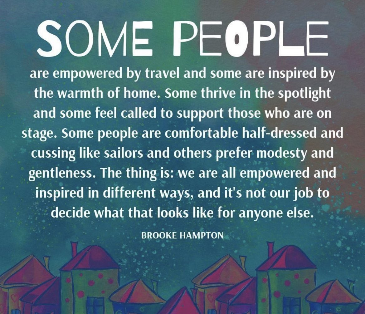 Sally Anne Smith on Twitter: "Empower differently. People will only be empowered  by things that resonate with them Know your people. #peopledevelopment  https://t.co/1IqDkP3l8Q" / Twitter