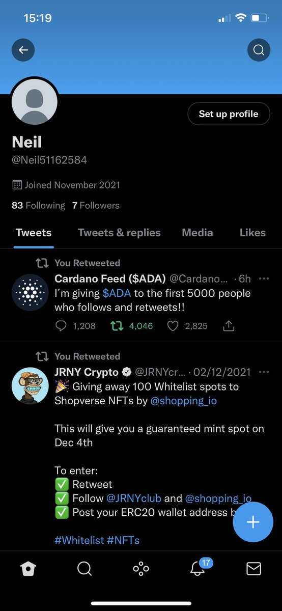 SatoshNeilamoto's tweet photo. @CardanoFeed In first 5000 https://t.co/oUcxGMnkKh