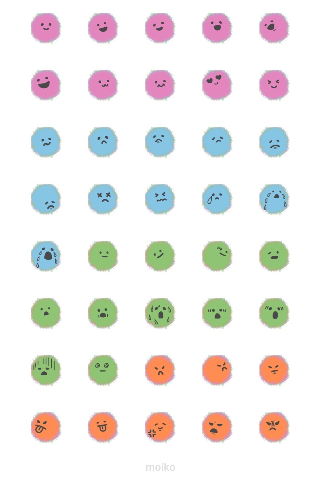 茶わん蒸しモイ子𖤣𖥧𖥣𖡡𖥧𖤣初心者lineスタンプクリエイターᝰ 過去作品より ふわふわした丸 まんまるふわふわに表情を付けてみました もし良ければ見ていって下さいね まんまる ふわふわな生き物 T Co 7xbuqncv2d ライン