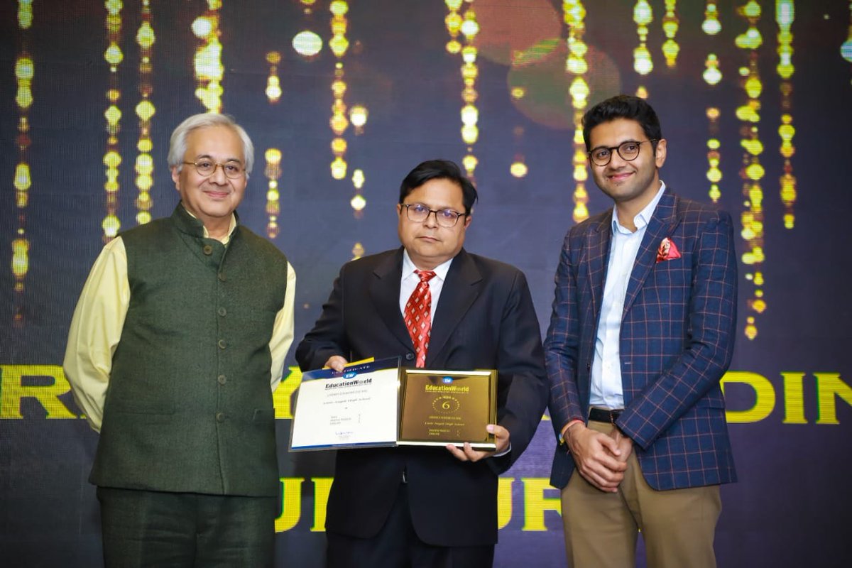 LAHSGwalior's tweet photo. EDUCATION WORLD INDIA SCHOOL RANKING 
LAHS Gwalior Ranked Gwalior's No 1 Co-ed Day School.
LAHS also Bagged 1st position in MP &amp; Gwalior and 6th position in India in Best  Library  &amp; Reading Culture https://t.co/hcgozkoP9g
