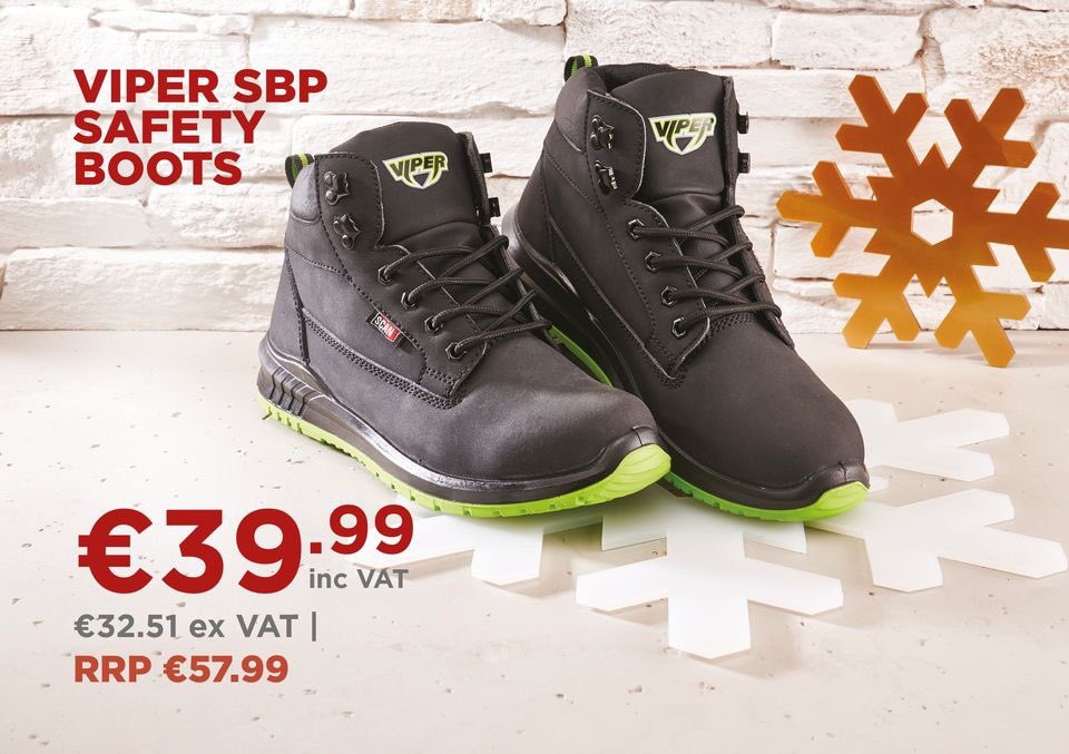 macroomtoolhire's tweet image. ✨CHRISTMAS GIFT IDEA✨ 
@ScanSafety Viper SBP #SafetyBoots complete with full grain leather uppers, #steeltoecaps &amp;amp; penetration-resistant steel midsoles - #safe #onsite #Construction #Builder #WorkBoots #Christmas #christmas2021 #christmasgiftideas 
online.flippingbook.com/view/616619815…