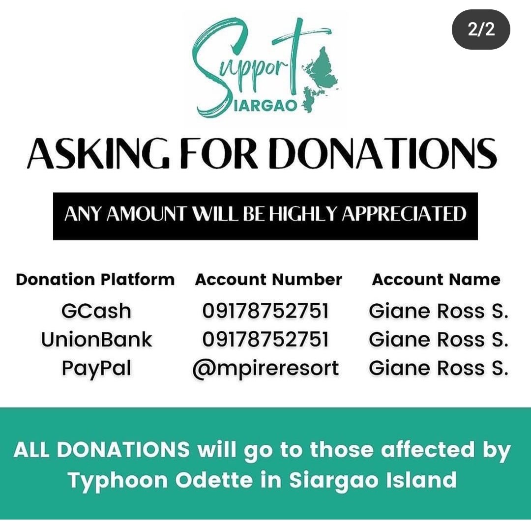 Yourservice118's tweet image. #SiargaoNeedsHelp