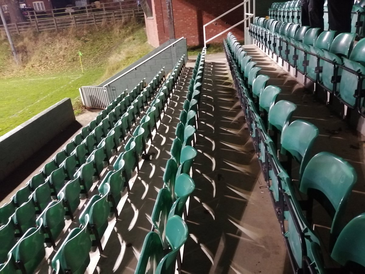 Shaun_Best's tweet photo. Midweek trip to Mid Wales to see @st_ffraidfc upset the form book and stick six past table toppers @abermuleafc #groundhopping #letfansin #wales https://t.co/mAoJK4C3rR