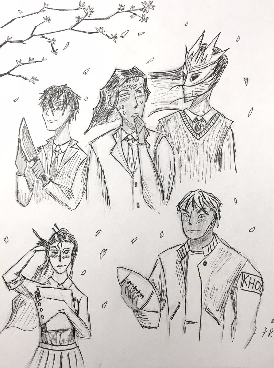 Pak9075R's tweet photo. Introducing the Stormlight Archives high school dating simulator. Follow the romantic stories of our protagonist: a very confused Kaladin. #stormlightarchive #cosmere #kaladin #moash #leshwi #adolin #shallan https://t.co/ALW1GFRdmN