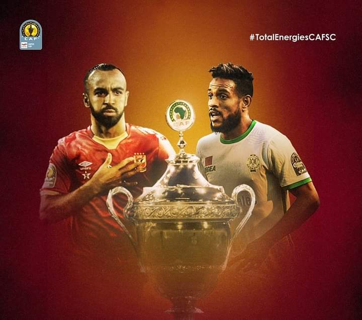 nyasabullet's tweet photo. CAF SUPER CUP FINAL
Egyptian giants Al Ahly face Moroccan counterparts Raja Casablanca today (17:00GMT) at Ahmad Bin Ali Stadium in Doha, Qatar, to determine the winner of the 30th edition of the TotalEnergies CAF Super Cup. #MatchdayAfrica #AfricanFootball #TotalCAFSC https://t.co/Tr7aKjXKX6