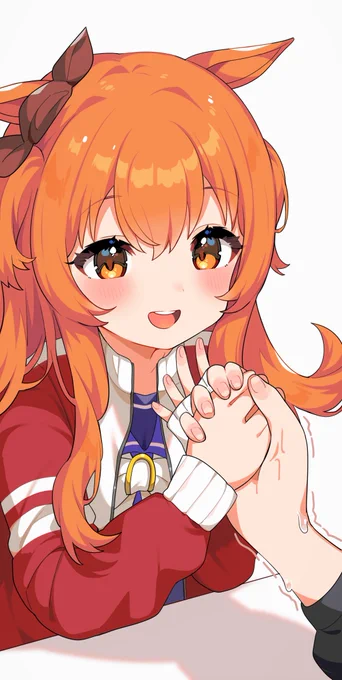 マヤと腕相撲したい?いいよ～😊 