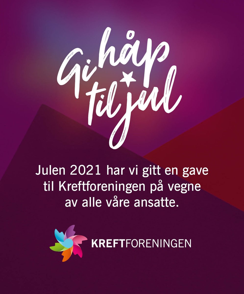 Årets julegave fra de ansatte i Embriq går til Kreftforeningen! Vi ønsker å gi håp til jul ved å støtte det viktige arbeidet de gjør i kampen mot kreft. Bidraget er med på å støtte livsviktig forskning og gi enda flere god kreftomsorg.