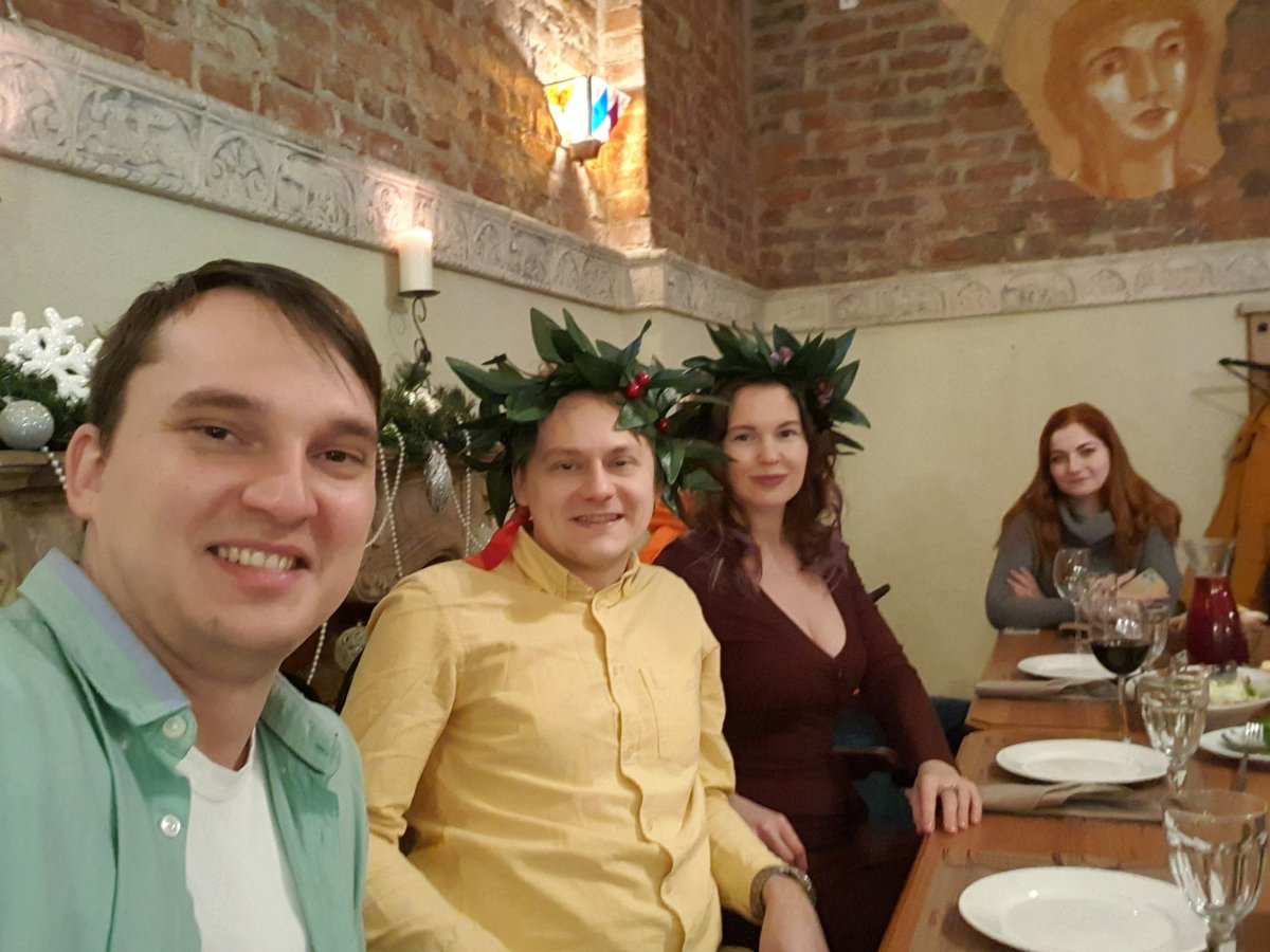 PeroLab_itmo (@itmoperolab) on Twitter photo Congratulations to our PhD students Alexandr Berestennikov <a href="/a_berestennikov/">Alexander</a> and Sasha Furasova <a href="/a_furasova/">Александра</a> with their successful defences and receiving double degrees of ITMO🇷🇺-UniRomeTorVergata🇮🇹 <a href="/spbifmo_en/">ITMO University OLD PAGE</a>
<a href="/CHOSE_UniRoma2/">CHOSE</a> <a href="/ItmoPerolab/">PeroLab_itmo</a> Congratulations to our PhD students Alexandr Berestennikov <a href="/a_berestennikov/">Alexander</a> and Sasha Furasova <a href="/a_furasova/">Александра</a> with their successful defences and receiving double degrees of ITMO🇷🇺-UniRomeTorVergata🇮🇹 <a href="/spbifmo_en/">ITMO University OLD PAGE</a>
<a href="/CHOSE_UniRoma2/">CHOSE</a> <a href="/ItmoPerolab/">PeroLab_itmo</a>