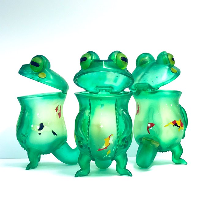 【ソフビ】スカルチュラ ウツボカエル「シシマイウツボカエル」 Amazon.co.jp: VAG シリーズ19 チビウツボカエル 緑色 単 内袋