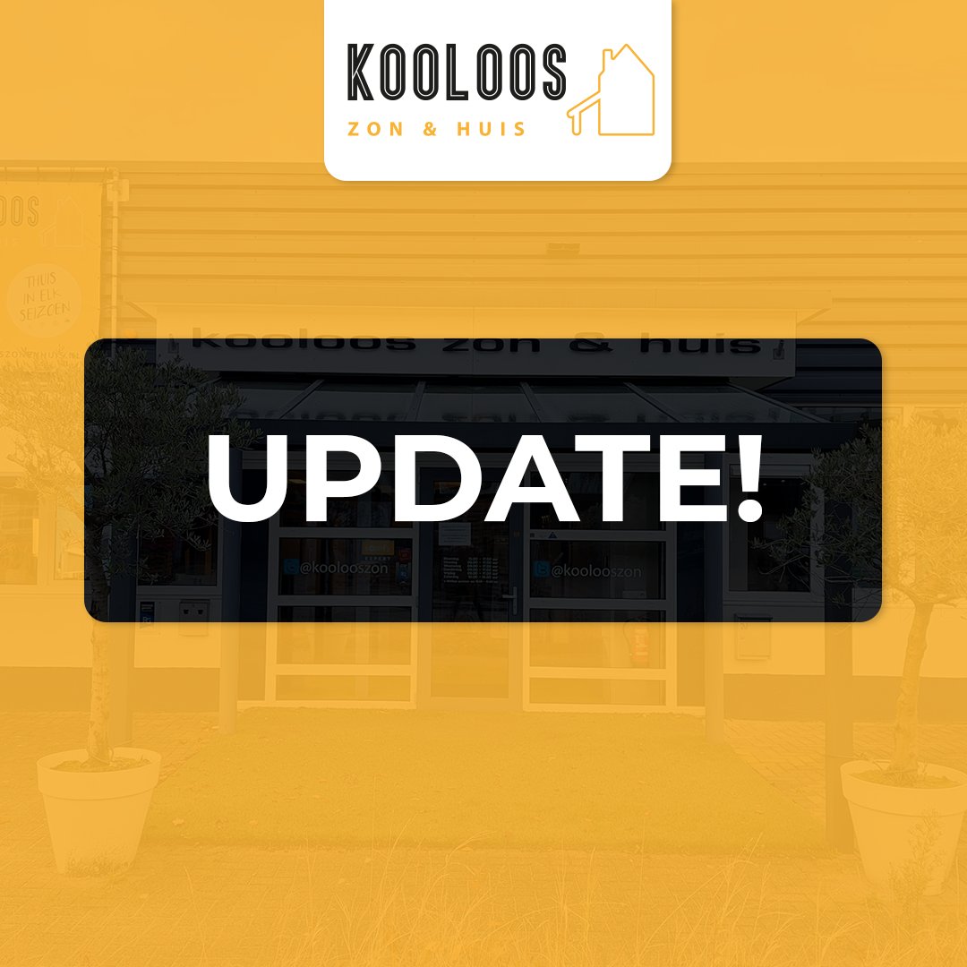 📣 UPDATE

Onze showroom is t/m 14 januari gesloten, maar wij zijn wel telefonisch en per mail goed bereikbaar voor vragen, advies én offertes. 

❗ LET OP: van 24 december tot en met 10 januari zijn wij geheel gesloten i.v.m. de kerstvakantie.

#update #corona #lockdown