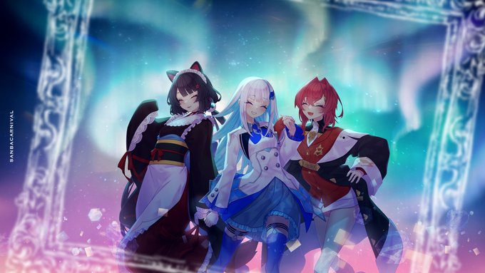 3人だけの秘密
#いぬいらすと #ヘル絵スタ #絵ンジュ 