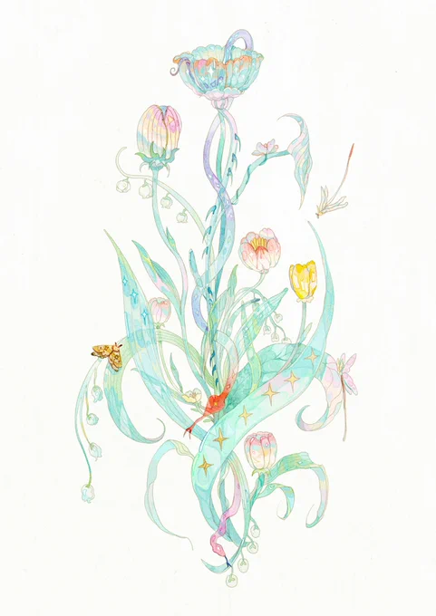 flower lamp 