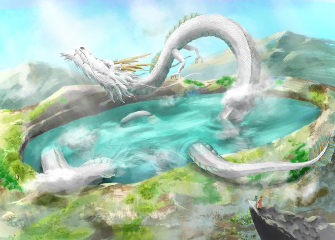 白龍 高画質 のtwitterイラスト検索結果