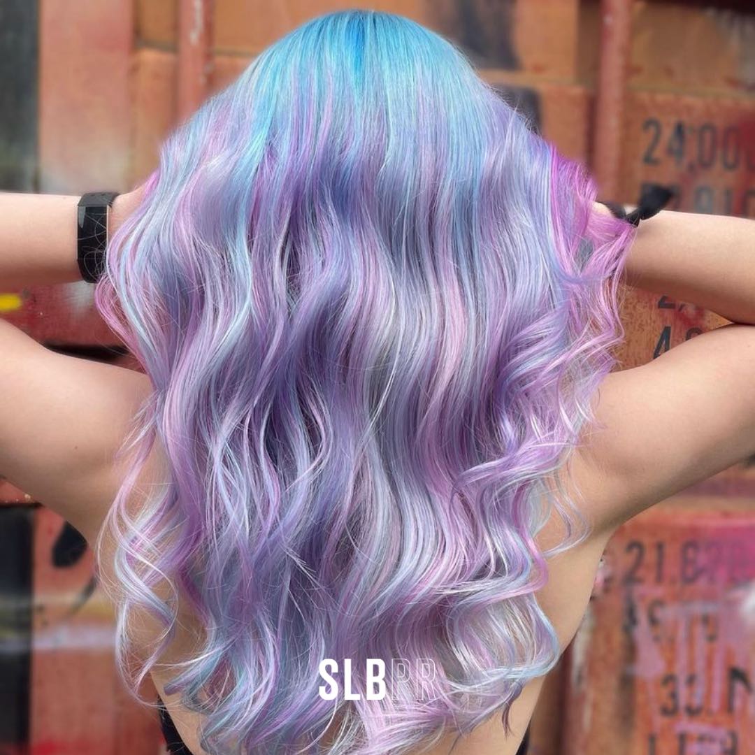 Absolute hair goals with this gorgeous look created by our equally gorgeous client <a href="/heffyx/">Heffy wheeler</a> #hairvibes #pastelhair