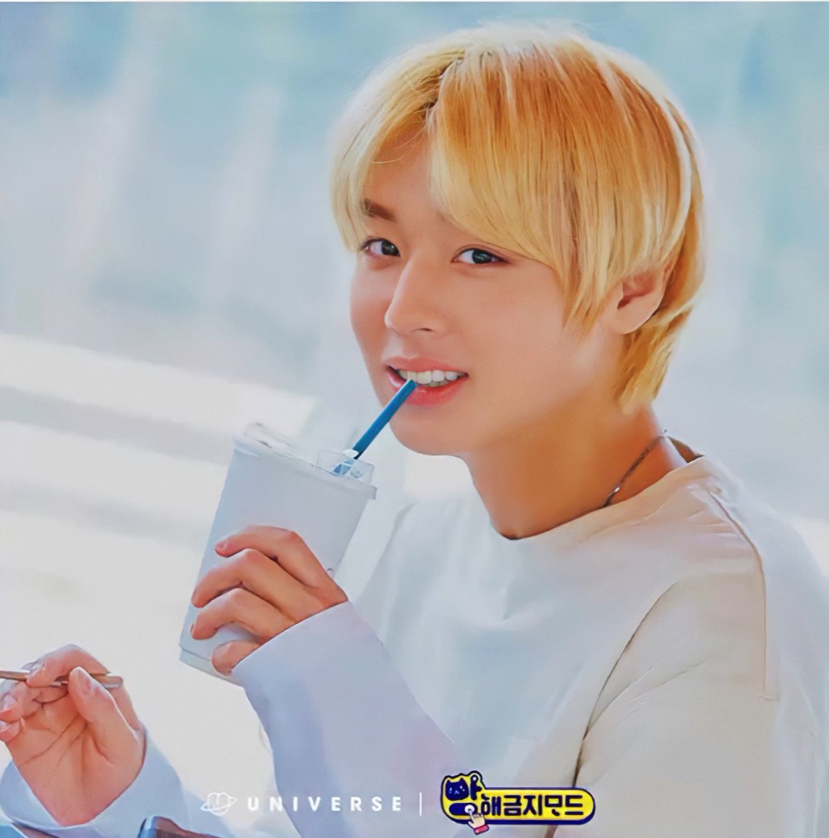 fankk42's tweet photo. Handsome boy with blonde hair 🐥🐥 🥰 @Park_Jihoon_twt #parkjihoon #박지훈 https://t.co/f1Z7aKtXNQ