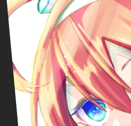 ペンタッチで四角い光を入れてくのすごいたのしい 