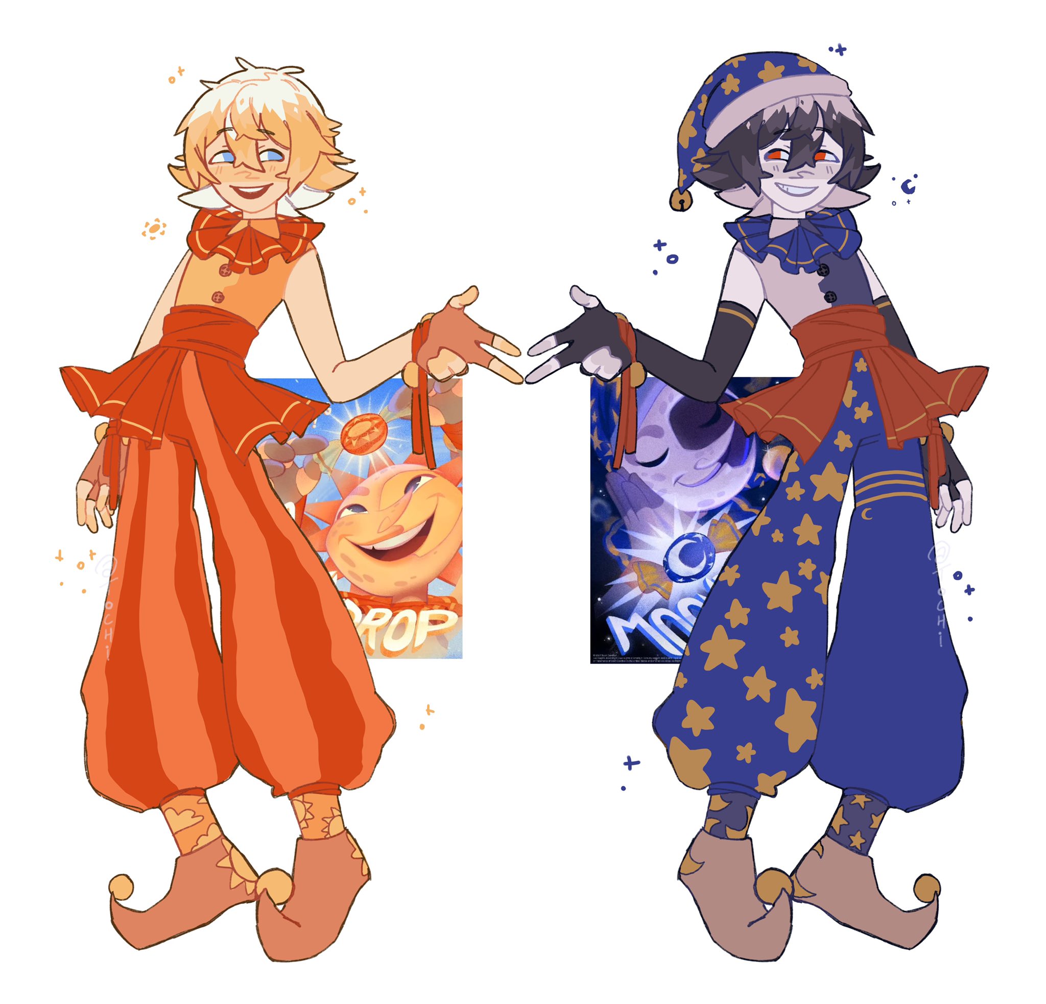Sunnydrop and Moondrop
