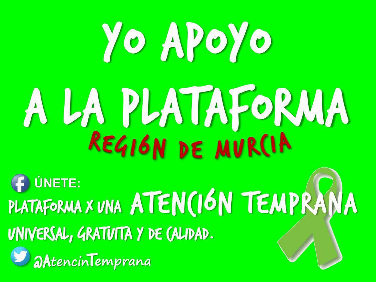 Teníamos la posibilidad de mejorar la #AtenciónTemprana de nuestra Región pero eso al <a href="/regiondemurcia/">Gobierno de la Región de Murcia</a> le importa un pito 😠
