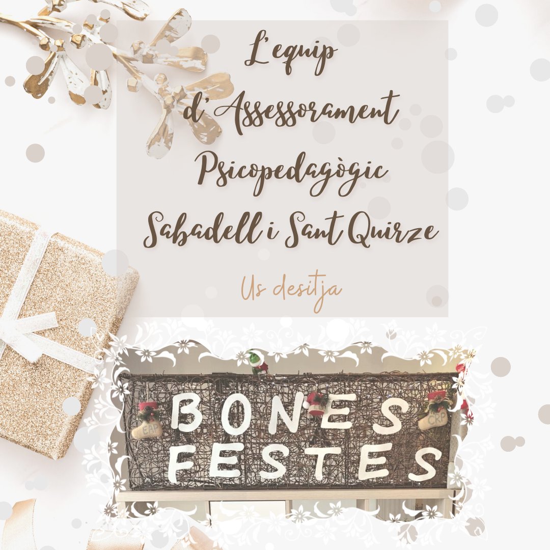 eap_b34's tweet photo. L'equip d'Assessorament Psicopedagògic B-34 Sabadell i Sant Quirze us desitja bones festes https://t.co/Gb255Xc8ht