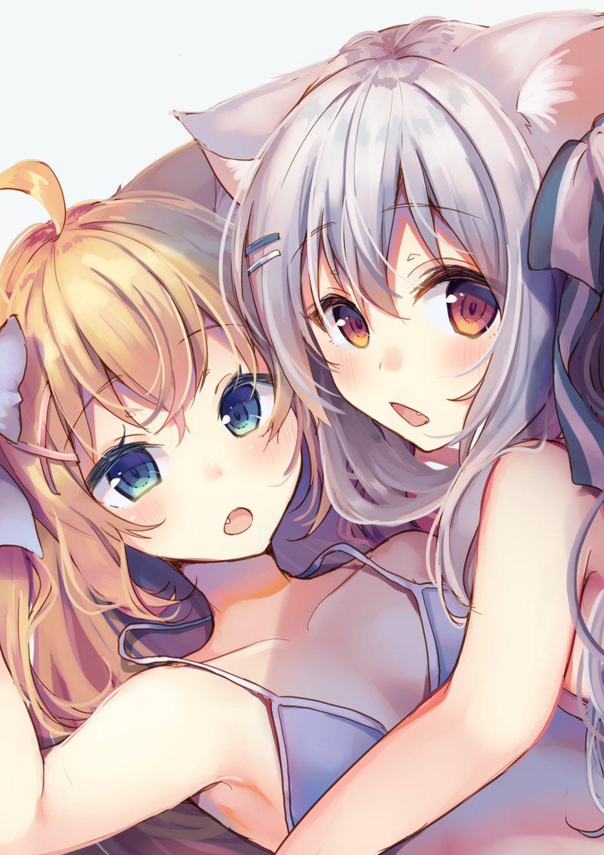 「過去絵見返してたけど2018年のこの辺の絵かわいいネ
全部よその子 」|ももいろね＠LINEスタンプ&書籍販売中のイラスト