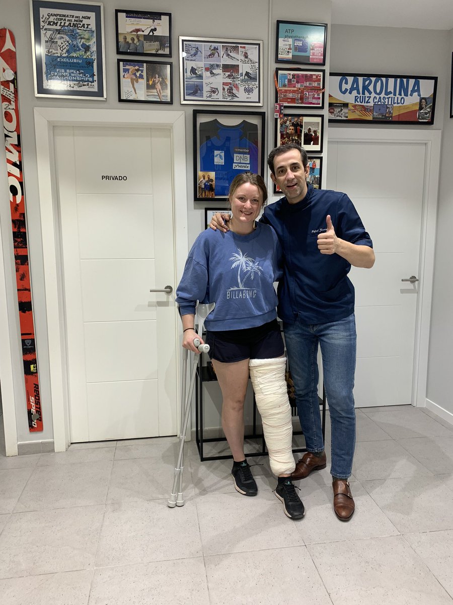 🧨 10 Días PO rescate LCP y esquina Posterolateral para la ⛷ de 🏴󠁧󠁢󠁳󠁣󠁴󠁿 <a href="/leoniehearson/">LH</a> , donde aprovechamos para revisar su programa individualizado de #PrevenciónParaOptimización 
.
Thanks for your trust in our team!!! 🙌😎
.
#TheBestIsYetToCome