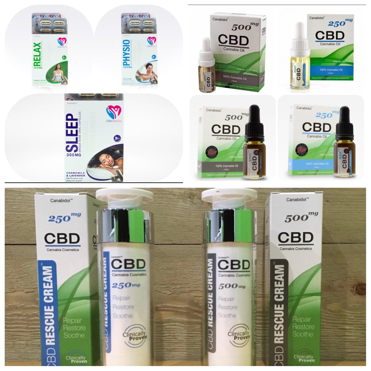 cbdsupreme1's tweet photo. All these and more available at https://t.co/cDth5tsDum 

#cbd #wednesday #humpday #cbdoil #cbdbalm #cbdcream #luxurious #cbdspray #cbdedibles https://t.co/TSJFEMjRzc