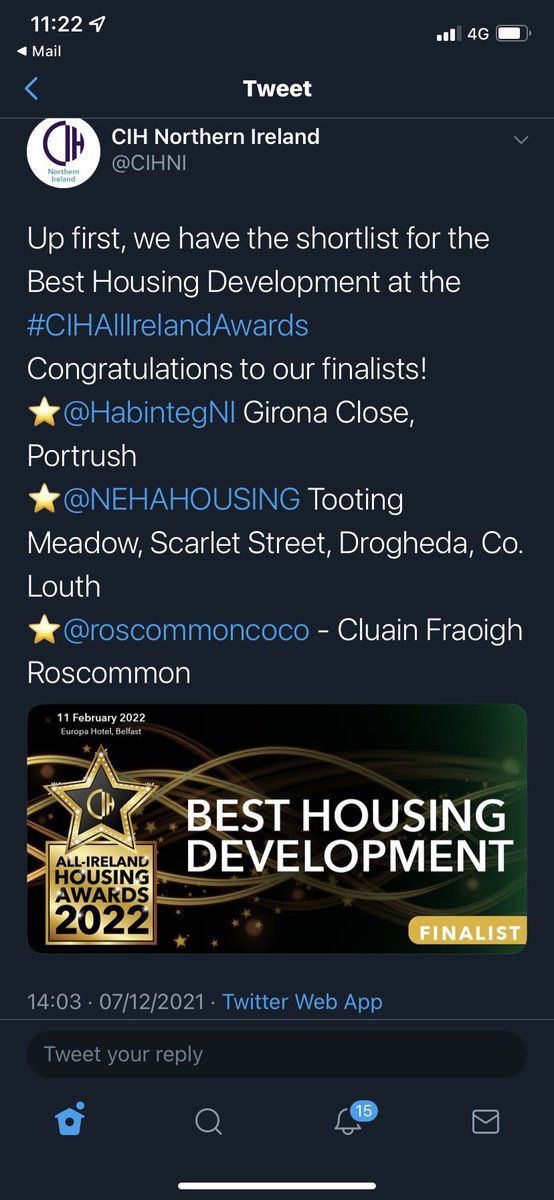 SweeneyArchite1's tweet photo. What a thrilling Christmas present. So proud of our team for all their brilliant work.

#ireland #rchitecture #instaireland #luxuryHomes #trustedadvisor #luxuryproperty #architecture #modernism #interiordesign #periodfeatures #myinterior #homes #environment https://t.co/bEY2IO5egT