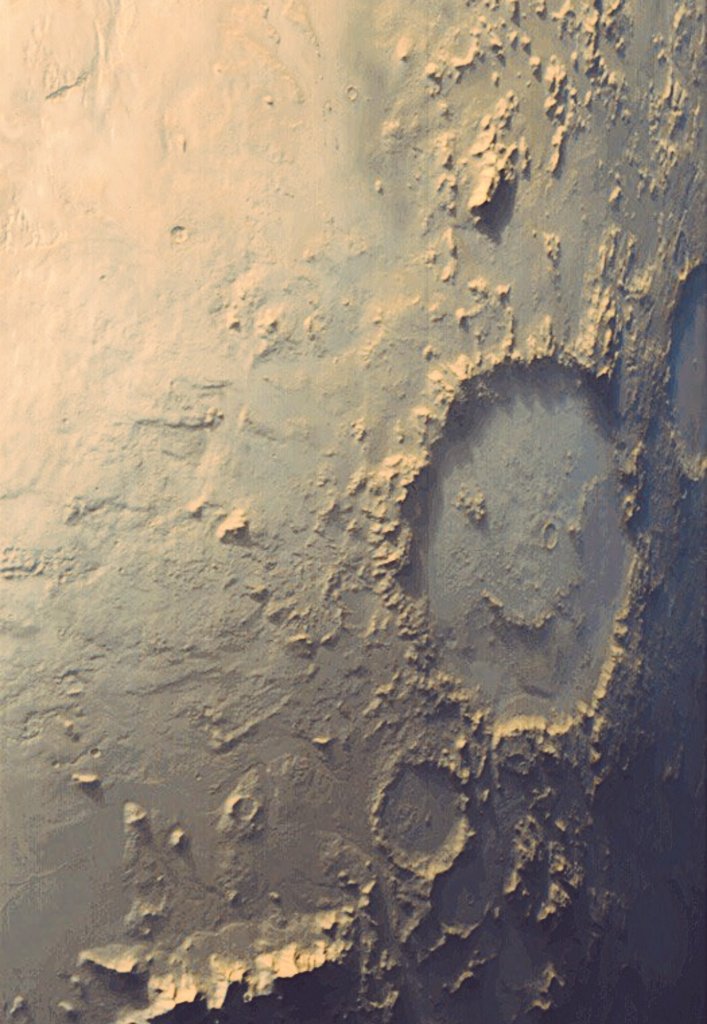 beyondeinstein7's tweet image. #Mars is smiling. 😃