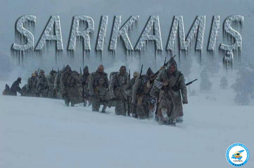 Namus bildikleri vatan toprağı için cesaretleri ile savaşıp donarak canını veren Sarıkamış şehitlerimizi rahmet , minnet ve saygıyla yad ediyoruz.