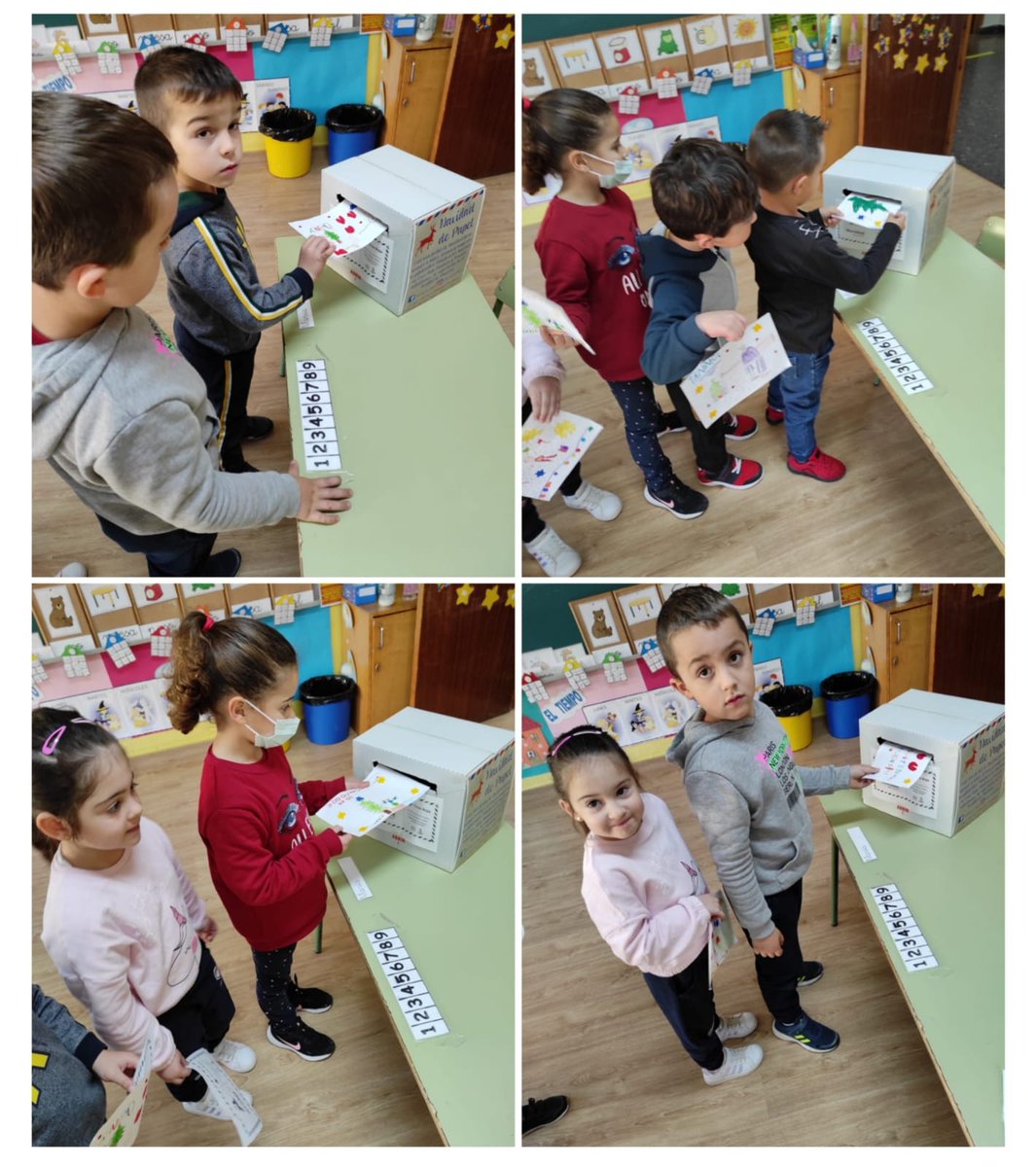 CPMIGUELPINILLA's tweet photo. NAVIDAD DE PAPEL
Nuestros alumnos participan en la iniciativa de @NowallsAct para hacer llegar felicitaciones de Navidad a los enfermos del hospital de Almansa. https://t.co/no6mCOUxf0